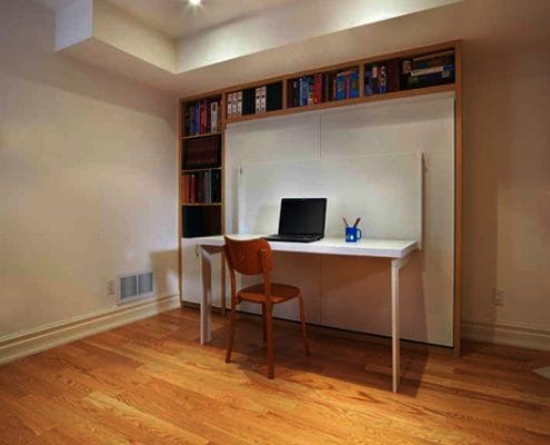 Giường ngủ thông minh kết hợp với bàn học