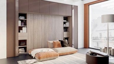 xưởng đóng giường ngủ gấp vào tường