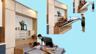 Sofa giường thông minh đa năng hiện đại, dễ dàng gấp gọn và mở ra sử dụng, tối ưu không gian sống cho căn hộ nhỏ.