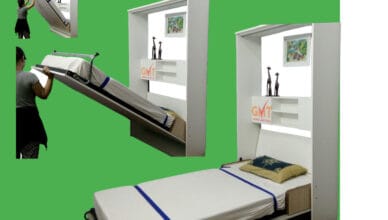 Giường gấp thông minh Mạnh Tùng, giường ẩn tủ