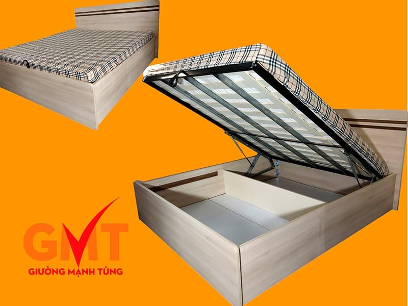giường thông minh có hộc chứa đồ tiện lợi