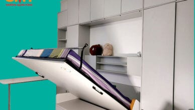 Giường ẩn tủ thông minh phù hợp phòng ngủ diện tích hạn chế