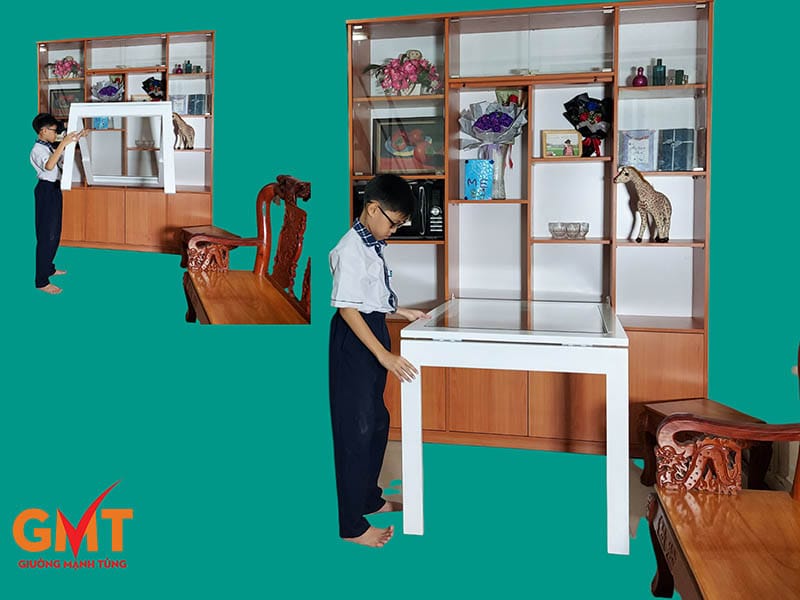 Bàn xếp gọn thông minh tiện nghi, gọn gàng và dễ sử dụng